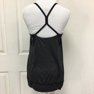 Lululemon Black Gray Tank Top Size 4